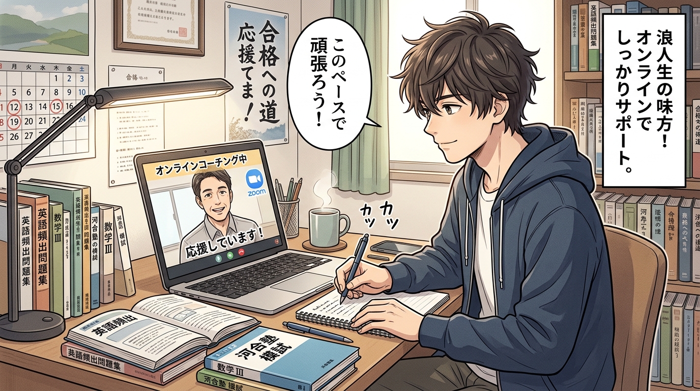 追加費用なしで5科目すべてに対応する受験対策